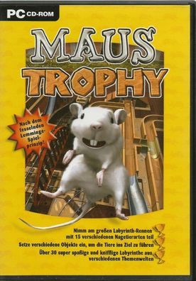 Maus Trophy (PC, 2005, DVD-Box) komplett mit Anleitung, sehr guter Zustand