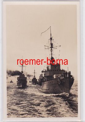 85318 Ak Deutsche Minensuchboote im 2. Weltkrieg