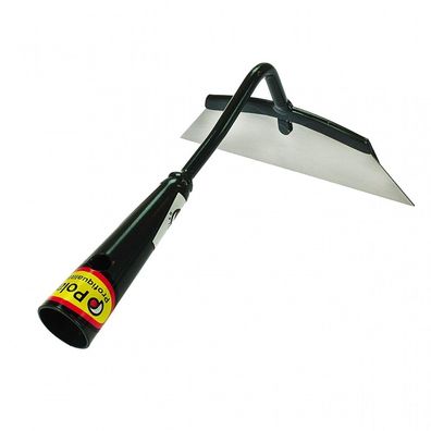 Polar 3024 Dänische Unkrauthacke 16 cm Gartenhacke dünnes Blatt Anthrazit
