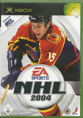 NHL 2004 (Microsoft Xbox, 2003, DVD-Box) mit Anleitung, sehr guter Zustand