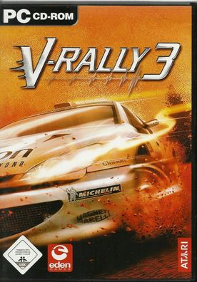 V-Rally 3 (PC, 2003, DVD-Box) 2 CD`s mit Anleitung, sehr guter Zustand