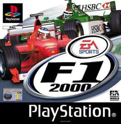 F1 2000 (Sony PlayStation 1, 2000) - komplett - guter Zustand