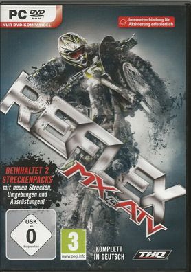 MX vs. ATV Reflex (PC, 2010, DVD-Box) mit Anleitung und Steam Key Code
