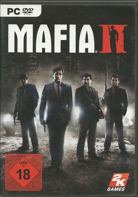 Mafia II (PC 2010 DVD-Box) sehr guter Zustand, Mit Steam Key Code
