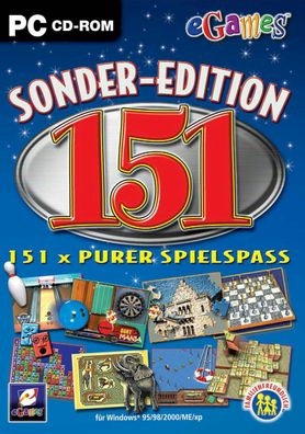 Sonder-Edition 151 - 151x purer Spielspaß PC, 2002, DVD-Box - sehr guter Zustand