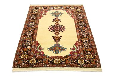 Hochwertiger handgeknüpfter afghanischer Antik - Teppich. Maß:1,67x1,25