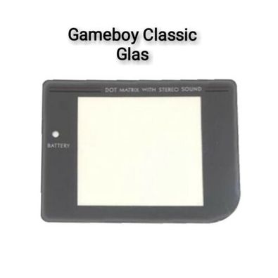 Passend für Game Boy Classic Glas Display Grau Scheibe Grau LCD Linse Screen