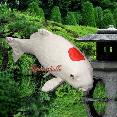 Koi Tanscho Karpfen Jumbo Figur Statue Fan Artikel Gartenteich Geschenkidee Deko