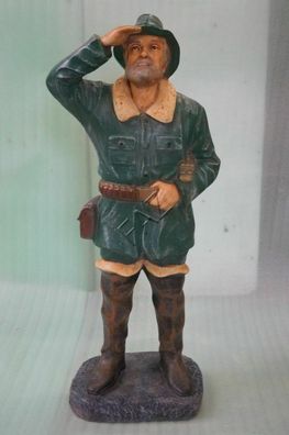 Mann Figur Statue Skulptur Figuren Skulpturen Dekoration Deko Jäger Killer Neu