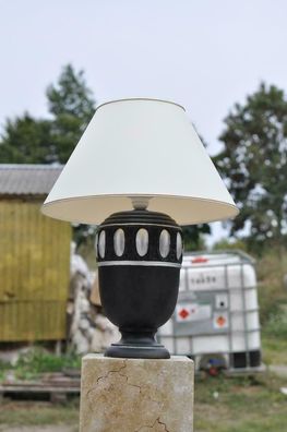 Design Lampe Tischlampe Leuchte Deko Klassische Beleuchtung 58cm Tisch Lampen