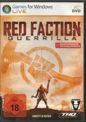 Red Faction: Guerrilla (dt.) (PC, 2009, DVD-Box) MIT Steam Key Code