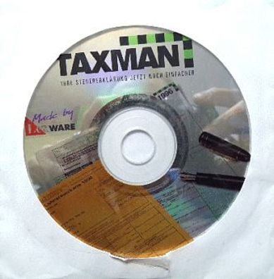 Lexware TAXMAN 1996 Steuererklärung Computer PC Software