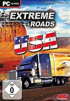 Extreme Roads USA (PC, 2014, Nur der Steam Key Download Code) Keine DVD, No CD
