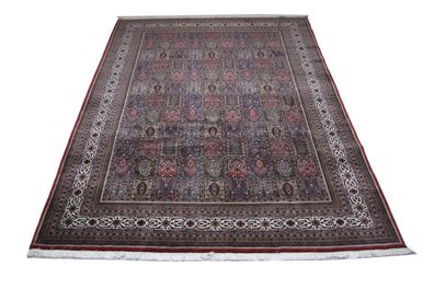 Hochwertiger handgeknüpfter indischer Bachtiar -Teppich Maß: 3,51x2,56