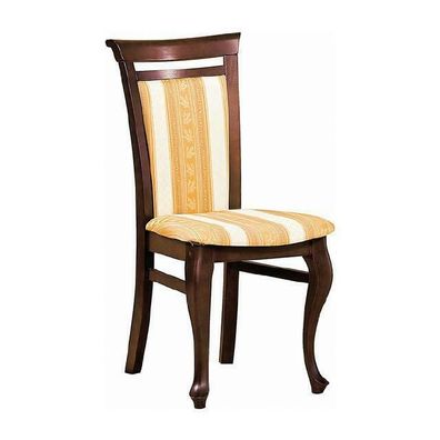 Klassische Stühle Stuhl Esszimmerstuhl Königlicher Lehnstuhl Holz - Model W-01