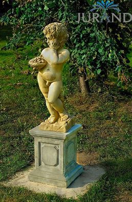 Gartenfigur Steinfigur FIGUR GARTEN Skulptur Steinguss Frostfest 70 cm - 1588
