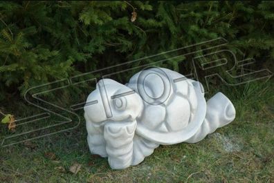 Garten Schildkröte Dekoration Terrasse Stein Figur Deko Statue Skulptur Figuren