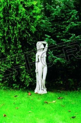 Frau 98cm Skulptur Design Figur Statue Garten Figuren Statuen Skulpturen 211 Neu
