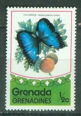 Grenada / Grenadinen Mi 79 gest. Schmetterlinge mot2570