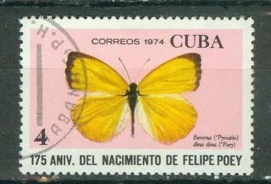 Kuba Mi 1971 gest. Schmetterlinge mot2569