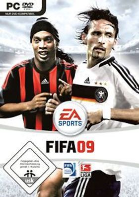 FIFA 09 (PC, 2008, DVD-Box) - komplett mit Anleitung - guter Zustand