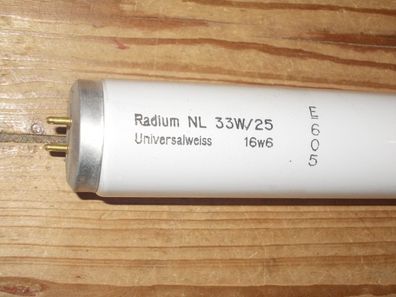 Starter + 4 cm dick Radium NL 33w/25 Universalweiss 16w6 75 75,1 75,2 cm NeonRöhre