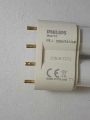 Philips Master PL-L 55w/865/4P CE Made in Poland CE Lampe 4 Stifte 2018.08-337P2