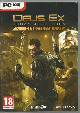 Deus Ex: Human Revolution Directors Cut dt./ multil. (PC 2013 DVD-Box) mit Steam