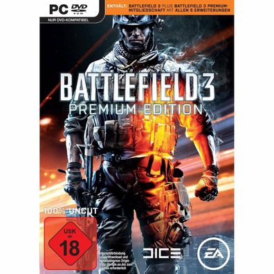 Battlefield 3 - Premium Edition (PC, 2015, Origin Key Download Code) Keine DVD