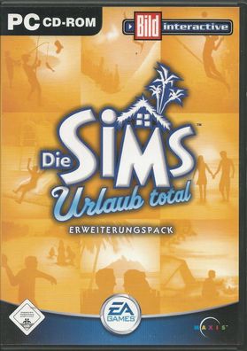 Die Sims: Urlaub total - Erweiterungspack (PC, 2002, DVD-Box) sehr guter Zustand