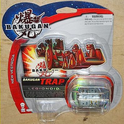 Bakugan Trap Legionoid + 1 Fähigkeitskarte + 1 Metallportalkarte - Neu OVP !