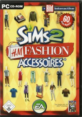 Die Sims 2: H&M Fashion Accessoires (PC, 2007, DVD-Box) sehr guter Zustand