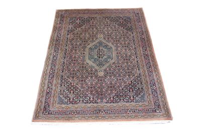 Hochwertiger handgeknüpfter indischer Bidjar -Teppich Maß: 2,34x1,74
