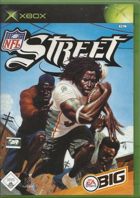 NFL Street (Microsoft Xbox, 2004, DVD-Box) sehr guter Zustand