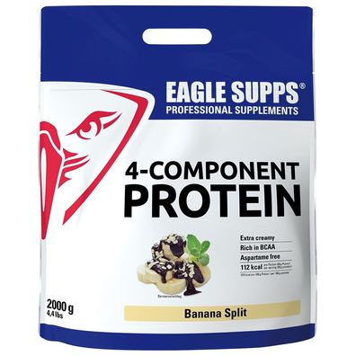 23,98€/ kg) Eagle Supps 4- Component Protein 2kg Eiweiß Beutel + Bonus Aktion !!!