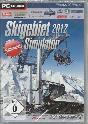 Skigebiet Simulator 2012 (PC, 2011, DVD-Box) Brandneu & Verschweisst