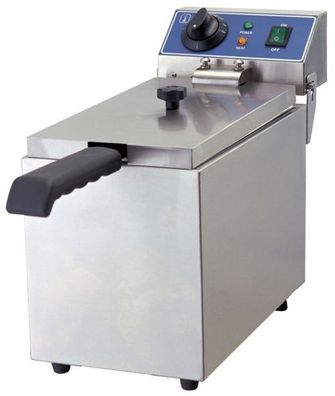 Tisch-Elektro Fritteuse 190x440x320 mm, 8 Liter