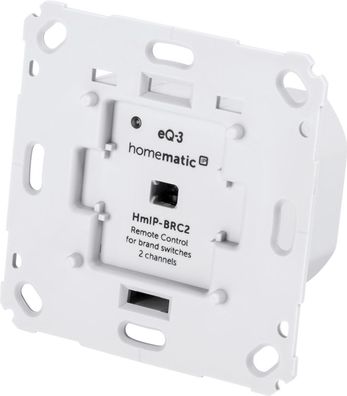 Homematic IP Wandtaster für Markenschalter - 2-fach