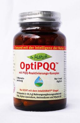 Dr. Hittich OptiPQQ, 1/2/4x 90 Kaps., PQQ-Komplex mit Alpha-Liponsäure, Glycin