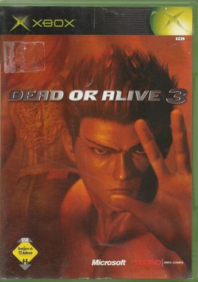 Dead Or Alive 3 (Microsoft Xbox, 2002, DVD-Box) akzeptabel