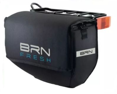 BRN Fresh Fahrradthermotasche Gepäcktasche Getränketasche Kühltasche 12L