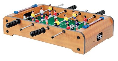 Mini Tischkicker - 50 x 31 cm - Holz Tisch Fußball Kicker klein
