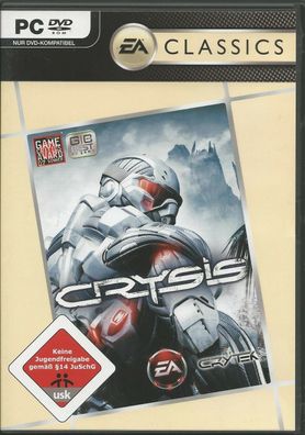 Crysis (PC, 2009, DVD-Box) Handbuch auf DVD, sehr guter Zustand