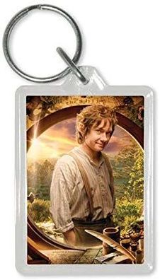 Der Hobbit - Bilbo Door - Schlüsselanhänger aus Kunststoff NEU NEW