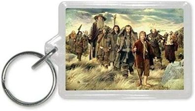 Der Hobbit - The Company - Schlüsselanhänger aus Kunststoff NEU NEW