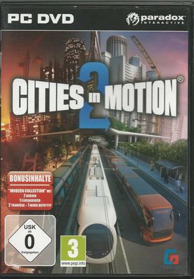 Cities In Motion (PC, 2011, DVD-Box) ohne Anleitung, Mit Steam Key Code