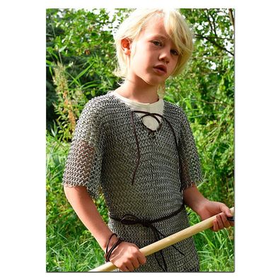 Kettenhemd für Kinder Mittelalter Wikinger Knappen