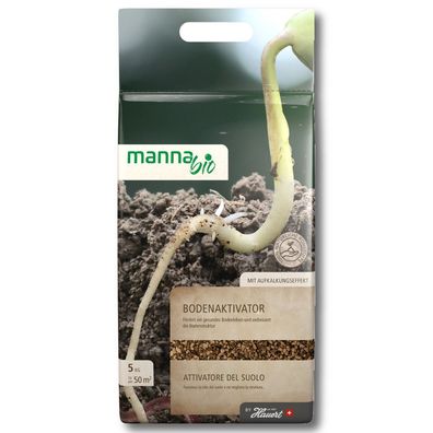 Manna Bio Bodenaktivator 5 kg Bodenverbesserer Universaldünger Biodünger