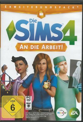 Die Sims 4: An die Arbeit (PC/ Mac, 2015, Nur Origin Key Download Code) Keine DVD