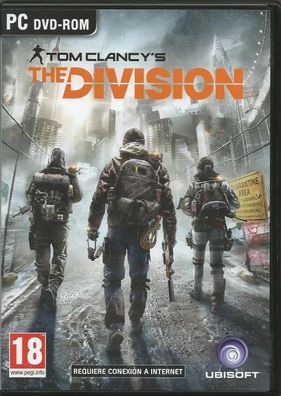 Tom Clancys The Division multil. (PC 2016 DVD-Box) ohne Anl. MIT Uplay Key Code